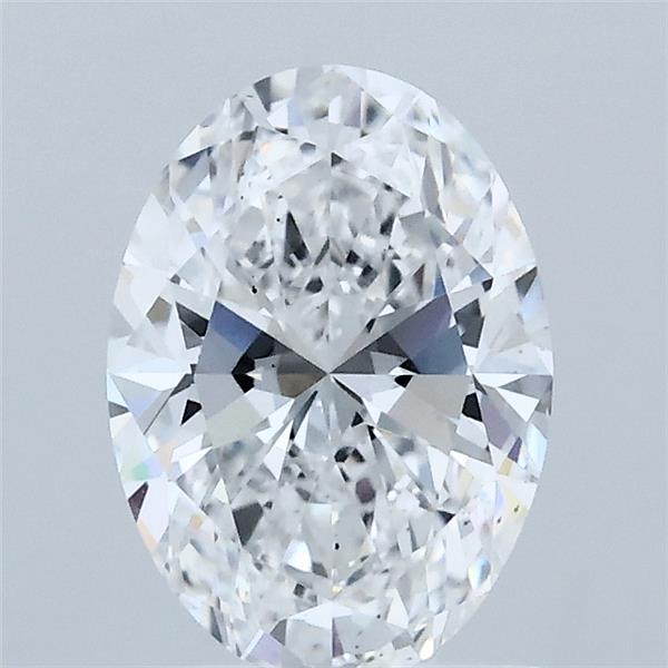 1.29ct Oval D VS2 Lab Created Diamond