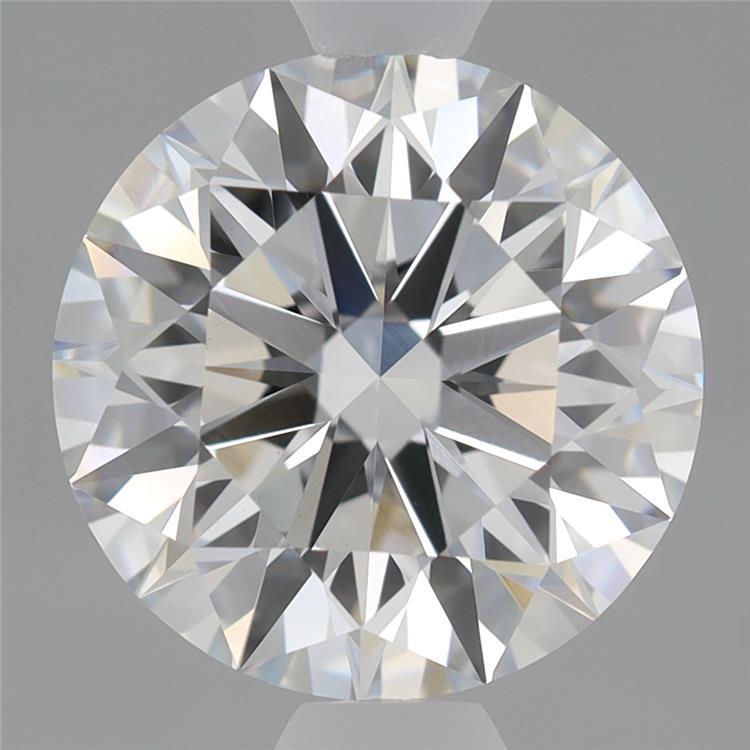 2.91ct Round F VVS2 Lab Created Diamond