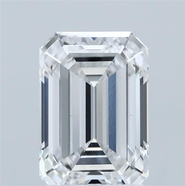 1.88ct Emerald D VS1 Lab Created Diamond