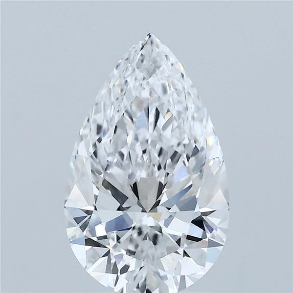 1.74ct Pear D VVS1 Lab Created Diamond