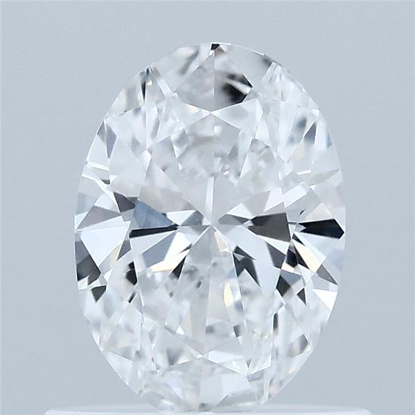 0.63ct Oval D VVS2 Lab Created Diamond