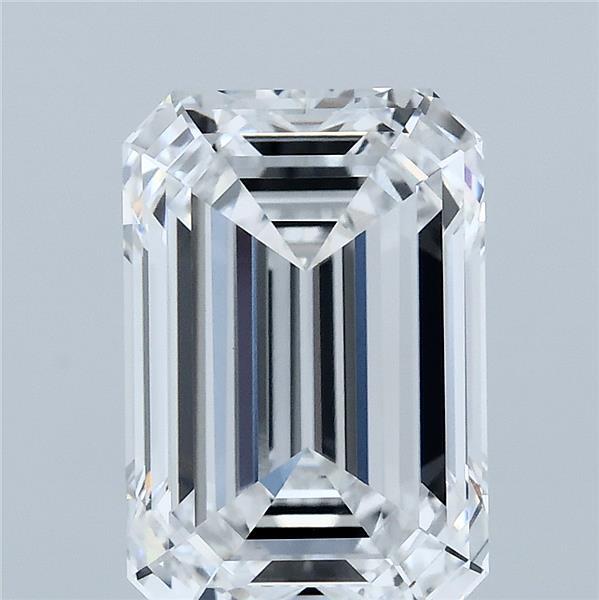 4.08ct Emerald D VVS2 Lab Created Diamond