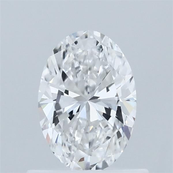 0.68ct Oval D VVS2 Lab Created Diamond