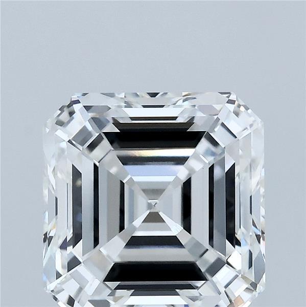 4.04ct Asscher F VVS2 Lab Created Diamond