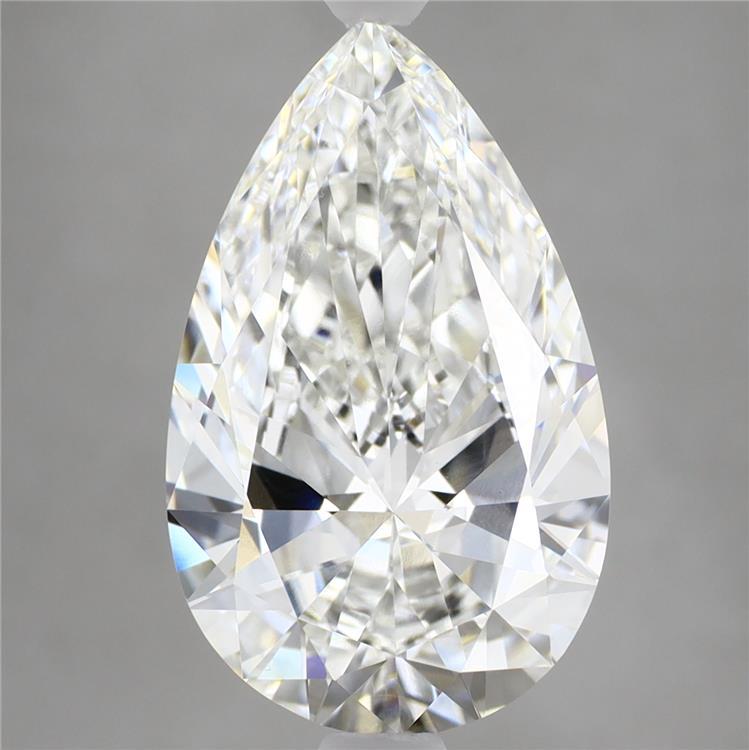 4.57ct Pear F VVS2 Lab Created Diamond