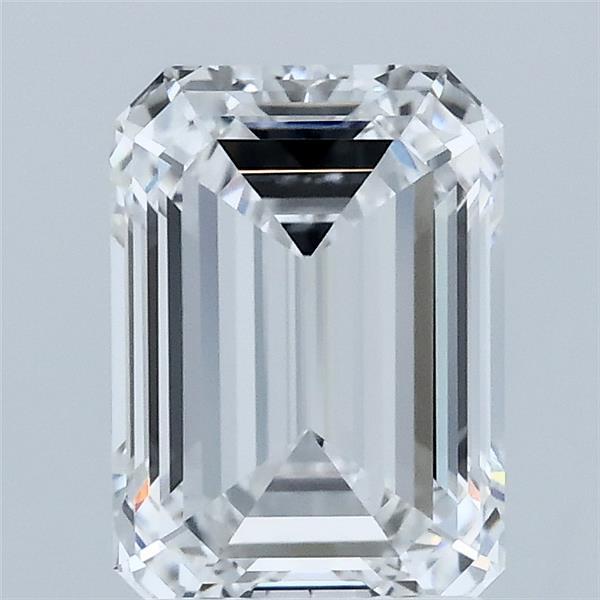 2.09ct Emerald D VVS2 Lab Created Diamond