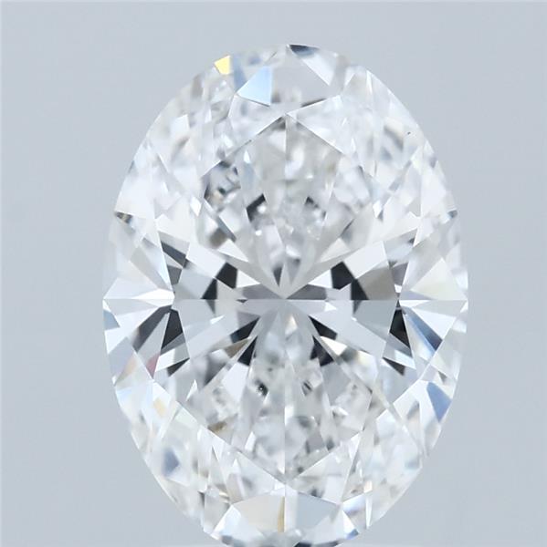 2.37ct Oval E VS1 Lab Created Diamond