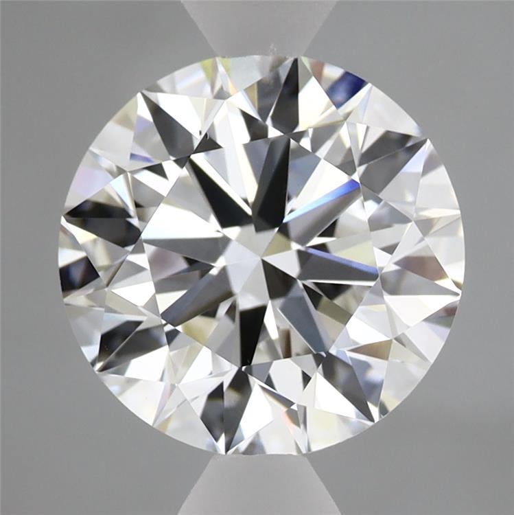 3.01ct Round F VS1 Lab Created Diamond