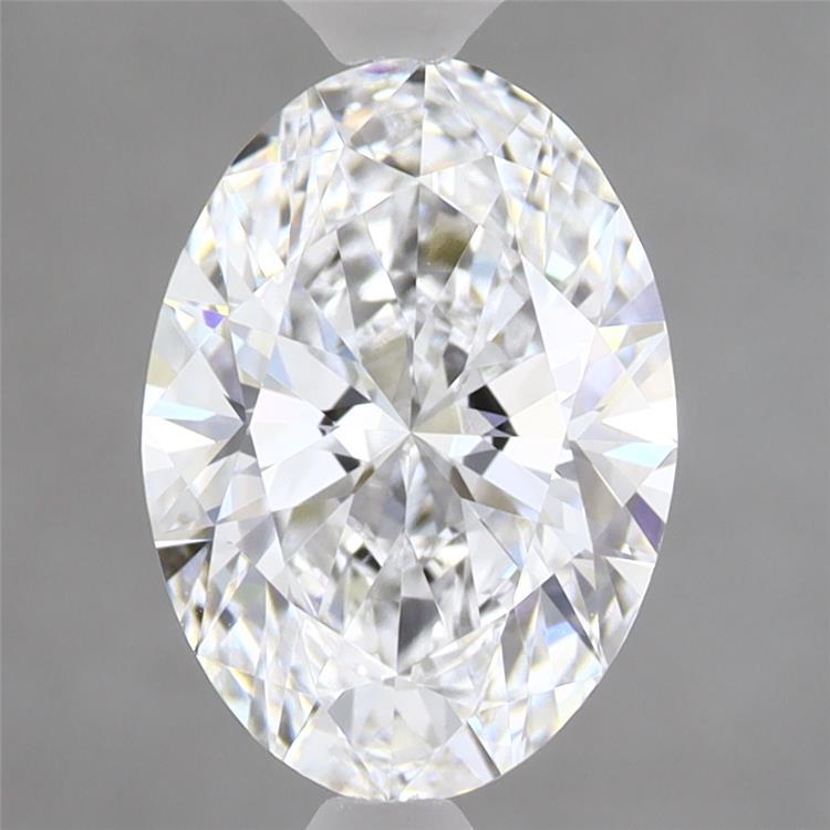 2.06ct Oval D VVS2 Lab Created Diamond