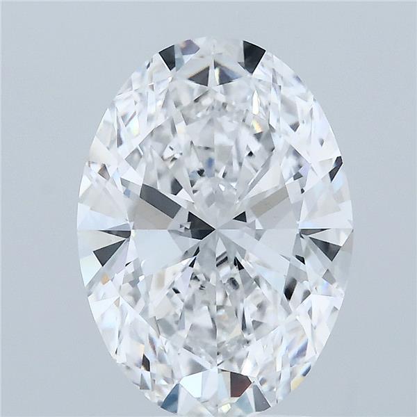 3.09ct Oval D VVS2 Lab Created Diamond