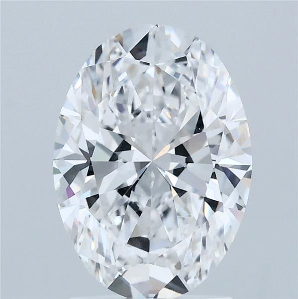 2.03ct Oval D VVS2 Lab Created Diamond