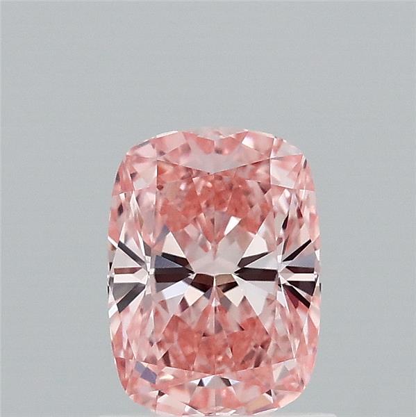 1.04ct Cushion FANCY INTENSE PINK VS1 Lab Created Diamond