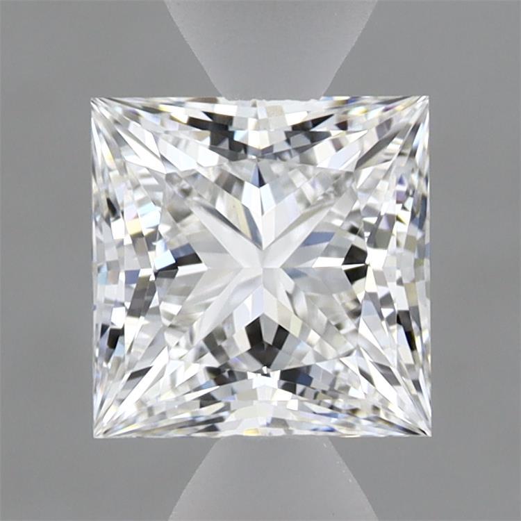 1.51ct Princess D VVS2 Lab Created Diamond