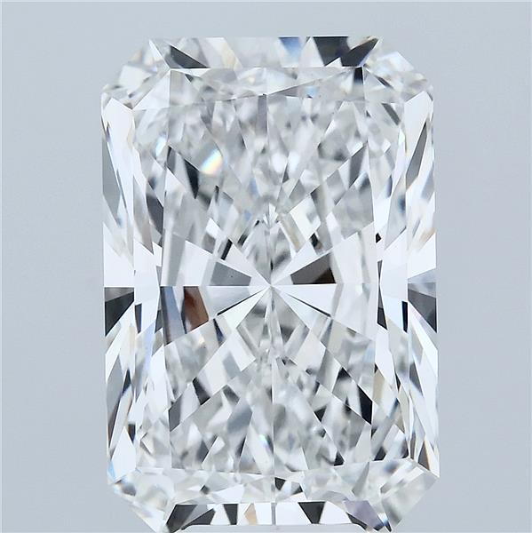 8.6ct Radiant E VVS2 Lab Created Diamond