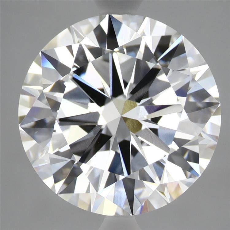 4.99ct Round F VVS2 Lab Created Diamond