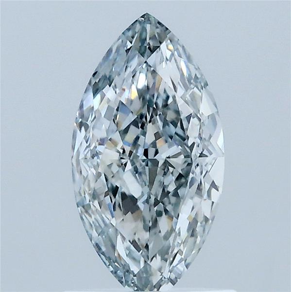 1.17ct Marquise LIGHT GREYISH GREEN VS1 Lab Created Diamond