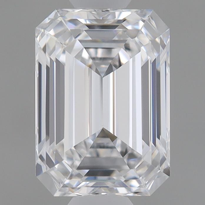 0.83ct Emerald D VVS2 Lab Created Diamond