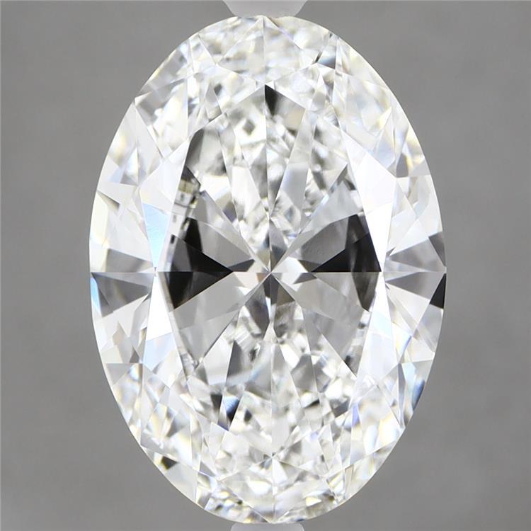 4.5ct Oval E VVS2 Lab Created Diamond