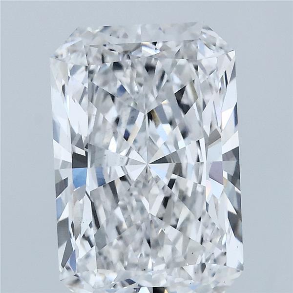 3.39ct Radiant D VS1 Lab Created Diamond