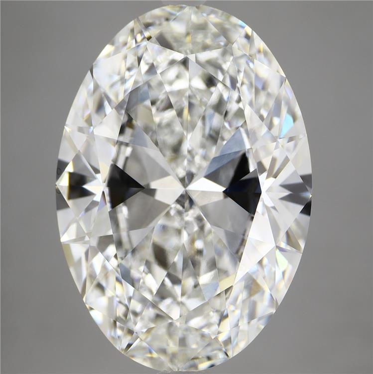 9.06ct Oval F VVS2 Lab Created Diamond