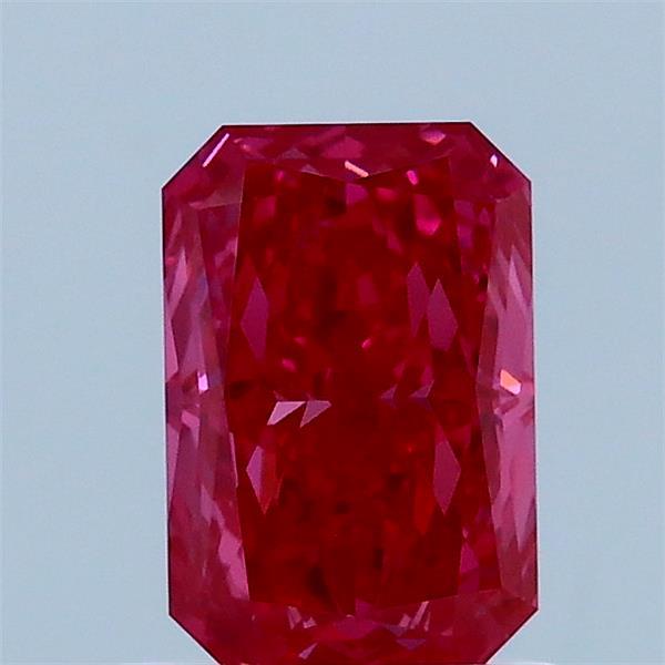 1.07ct Radiant FANCY VIVID PINK VS1 Lab Created Diamond