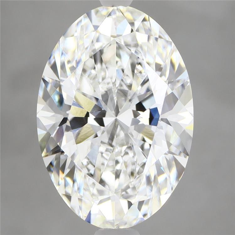 5.08ct Oval E VVS2 Lab Created Diamond