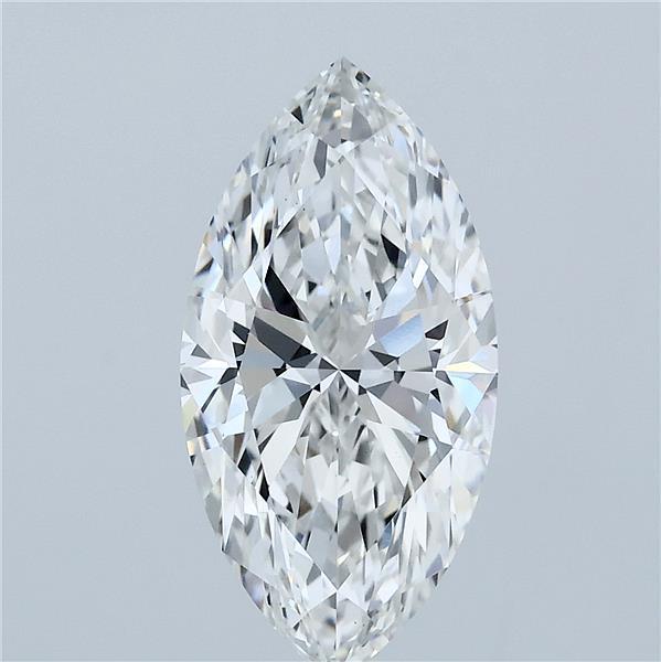 3.01ct Marquise F VVS2 Lab Created Diamond