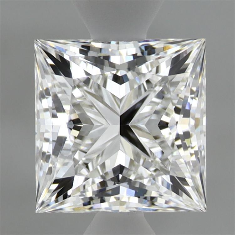 1.54ct Princess E VVS2 Lab Created Diamond