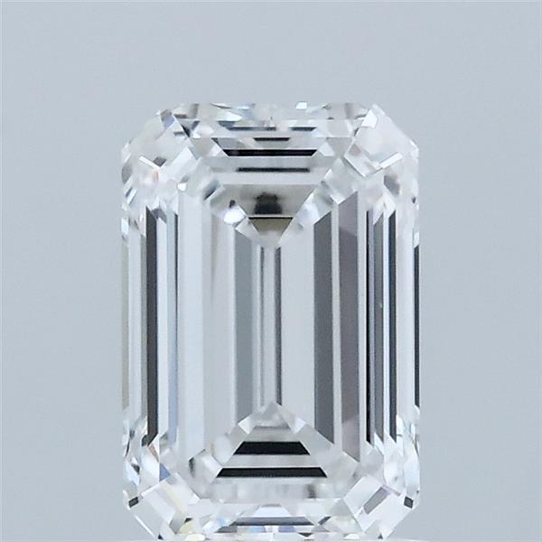 1.4ct Emerald D VVS2 Lab Created Diamond