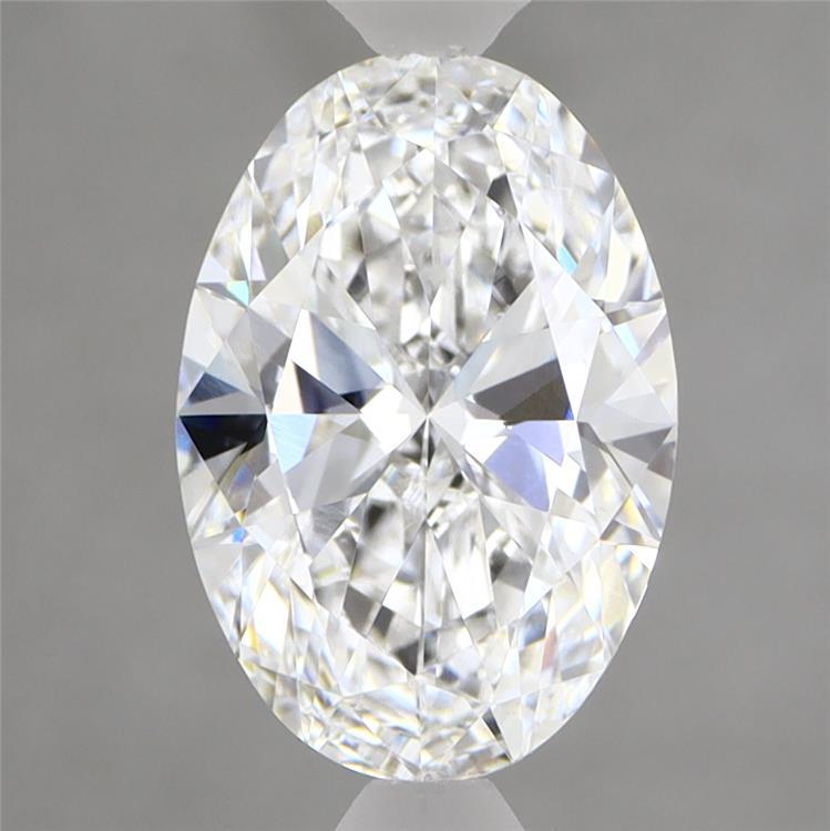 2.06ct Oval D VVS2 Lab Created Diamond