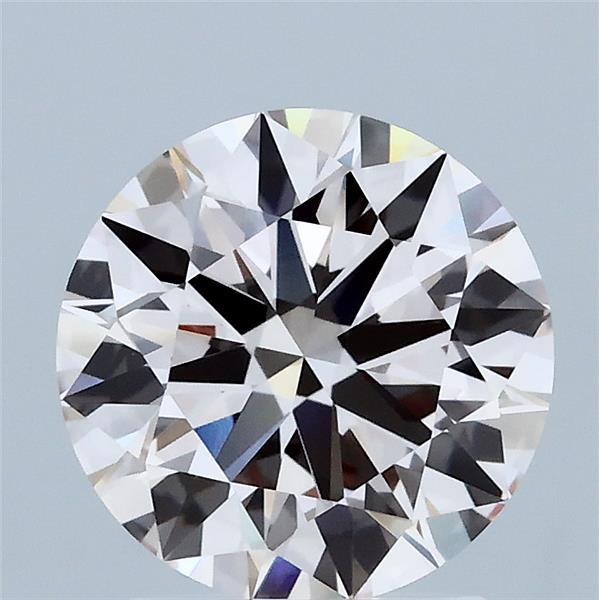 2.02ct Round LIGHT PINK VVS2 Lab Created Diamond