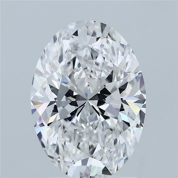 2ct Oval D VS2 Lab Created Diamond