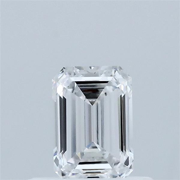 0.52ct Emerald D VVS2 Lab Created Diamond