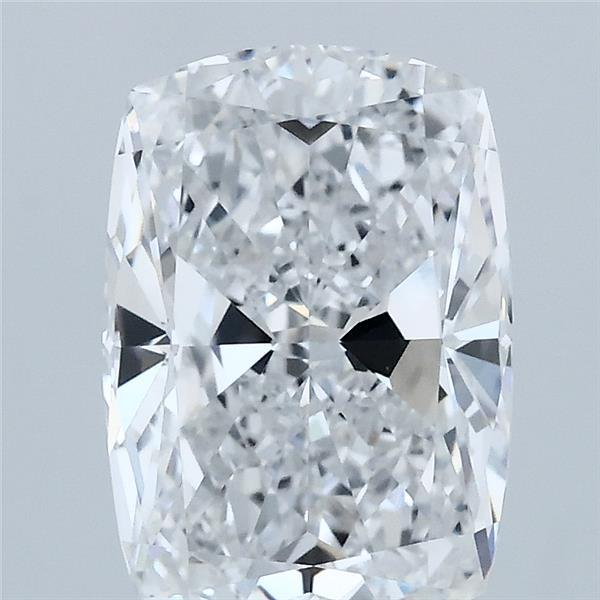 3.02ct Cushion D VVS2 Lab Created Diamond