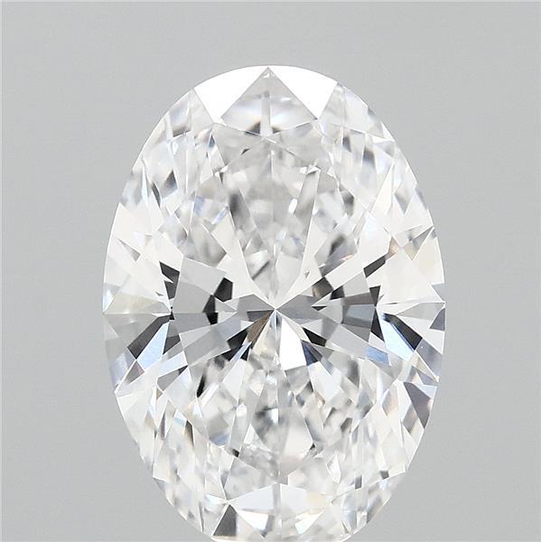 3.58ct Oval E VS1 Lab Created Diamond