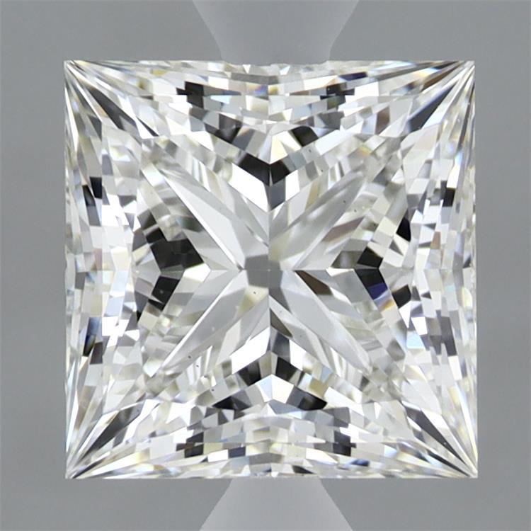 2.32ct Princess G VS2 Lab Created Diamond