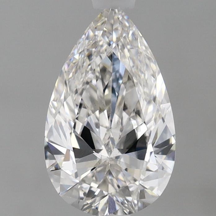 0.96ct Pear F VS2 Lab Created Diamond