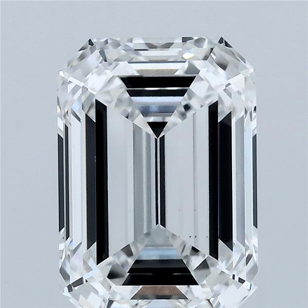 4.04ct Emerald E VS1 Lab Created Diamond