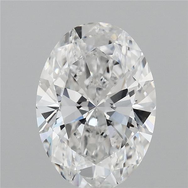 3.52ct Oval E VVS1 Lab Created Diamond