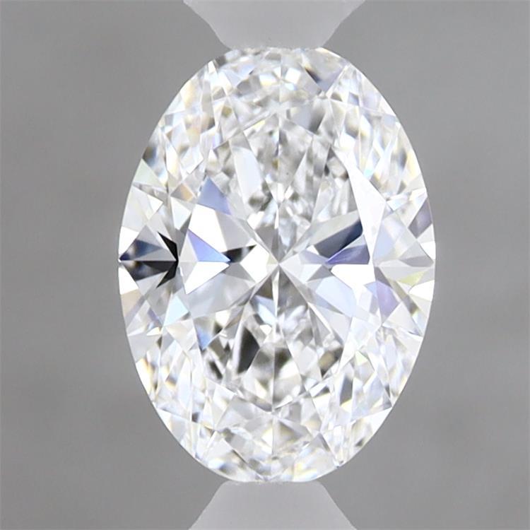 0.96ct Oval D VVS2 Lab Created Diamond