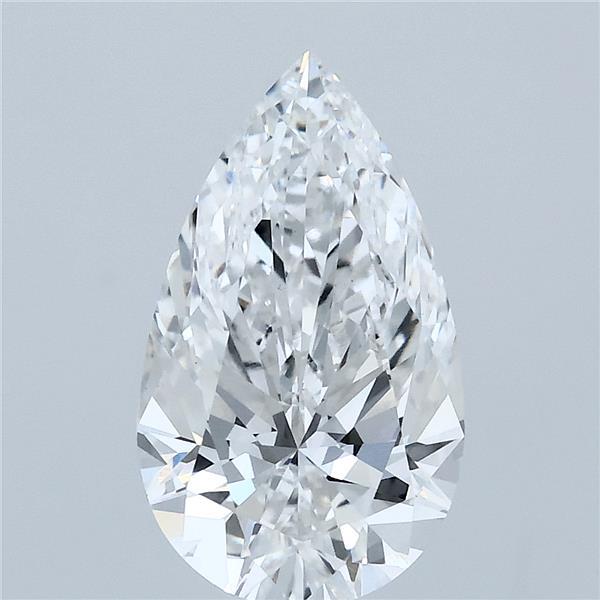 2.51ct Pear D VVS2 Lab Created Diamond