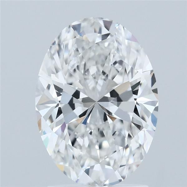 2.01ct Oval E VVS2 Lab Created Diamond
