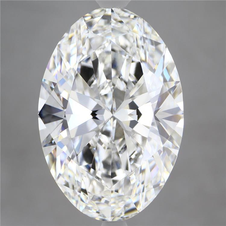 7.31ct Oval E VVS2 Lab Created Diamond