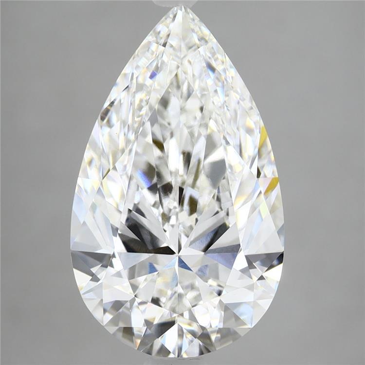 4.58ct Pear E VVS2 Lab Created Diamond
