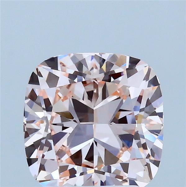 2.07ct Cushion FANCY PINK VS1 Lab Created Diamond