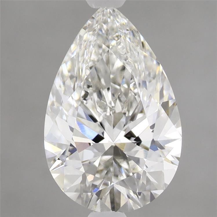 2.03ct Pear F VVS2 Lab Created Diamond