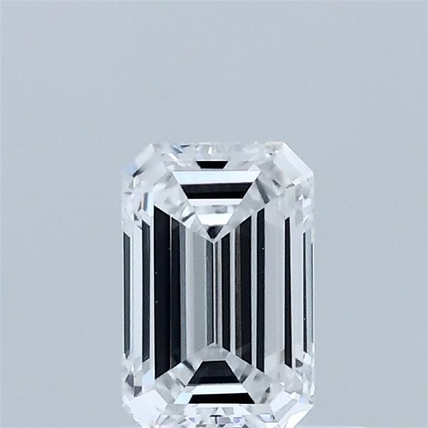 0.53ct Emerald D VVS2 Lab Created Diamond