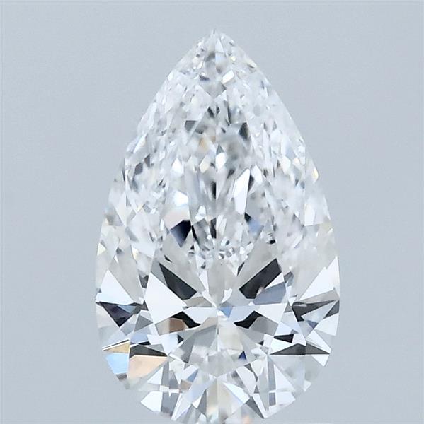 1.06ct Pear E VVS1 Lab Created Diamond