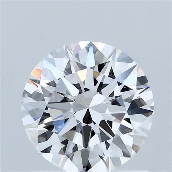 1ct Round D VVS2 Lab Created Diamond