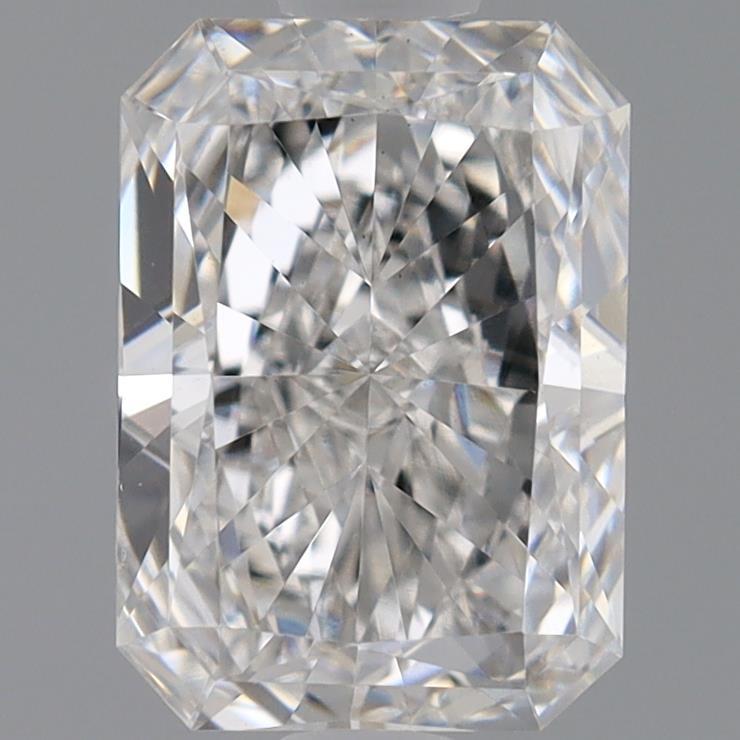 0.98ct Radiant F VS1 Lab Created Diamond